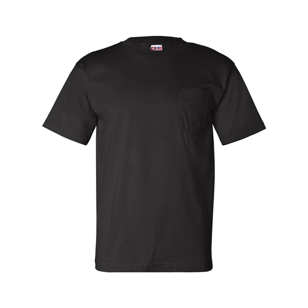 Bayside USA-Made Pocket T-Shirt - Bayside USA-Made Pocket T-Shirt - Image 4 of 39