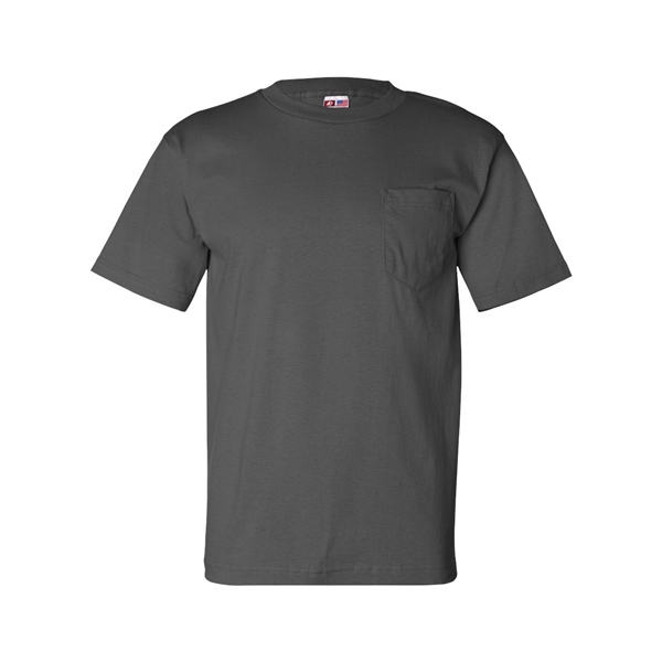Bayside USA-Made Pocket T-Shirt - Bayside USA-Made Pocket T-Shirt - Image 10 of 39