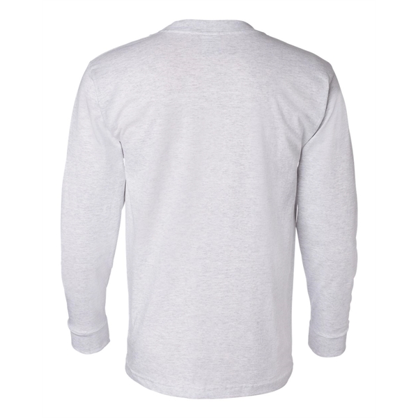 Bayside USA-Made Long Sleeve Pocket T-Shirt - Bayside USA-Made Long Sleeve Pocket T-Shirt - Image 3 of 30