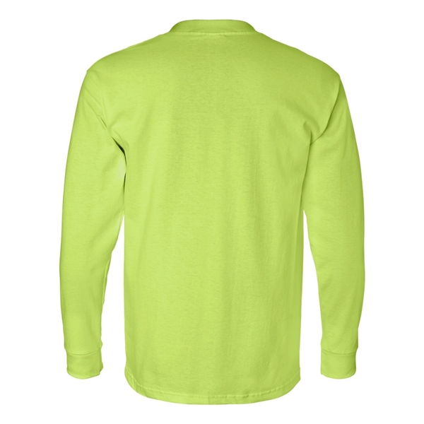 Bayside USA-Made Long Sleeve Pocket T-Shirt - Bayside USA-Made Long Sleeve Pocket T-Shirt - Image 15 of 30