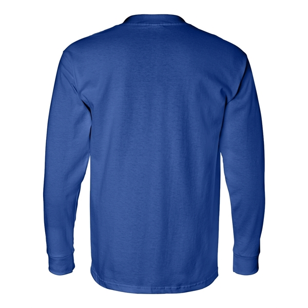 Bayside USA-Made Long Sleeve Pocket T-Shirt - Bayside USA-Made Long Sleeve Pocket T-Shirt - Image 21 of 30