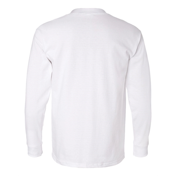 Bayside USA-Made Long Sleeve Pocket T-Shirt - Bayside USA-Made Long Sleeve Pocket T-Shirt - Image 24 of 30