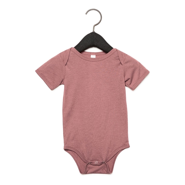 BELLA + CANVAS Infant Triblend Short Sleeve One Piece - BELLA + CANVAS Infant Triblend Short Sleeve One Piece - Image 3 of 21