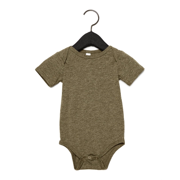 BELLA + CANVAS Infant Triblend Short Sleeve One Piece - BELLA + CANVAS Infant Triblend Short Sleeve One Piece - Image 4 of 21