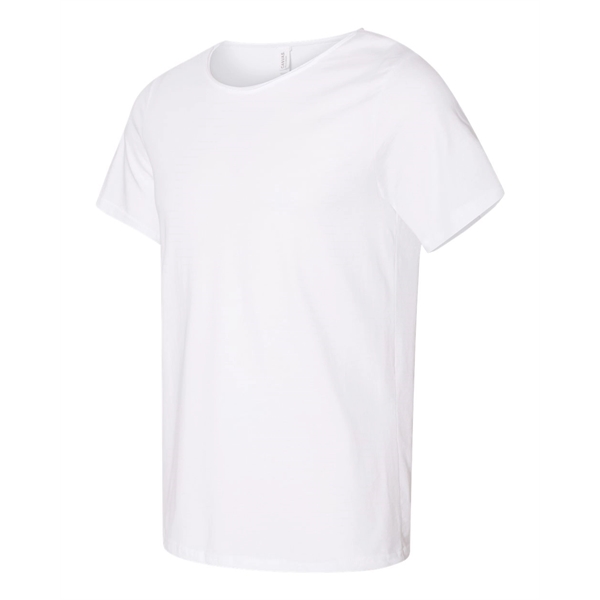 BELLA + CANVAS Raw Neck Tee - BELLA + CANVAS Raw Neck Tee - Image 8 of 22