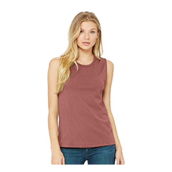 BELLA + CANVAS Women's Jersey Muscle Tank - BELLA + CANVAS Women's Jersey Muscle Tank - Image 12 of 44