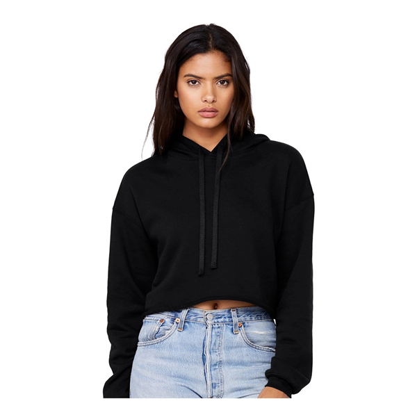 BELLA + CANVAS Women's Crop Fleece Hoodie - BELLA + CANVAS Women's Crop Fleece Hoodie - Image 0 of 33