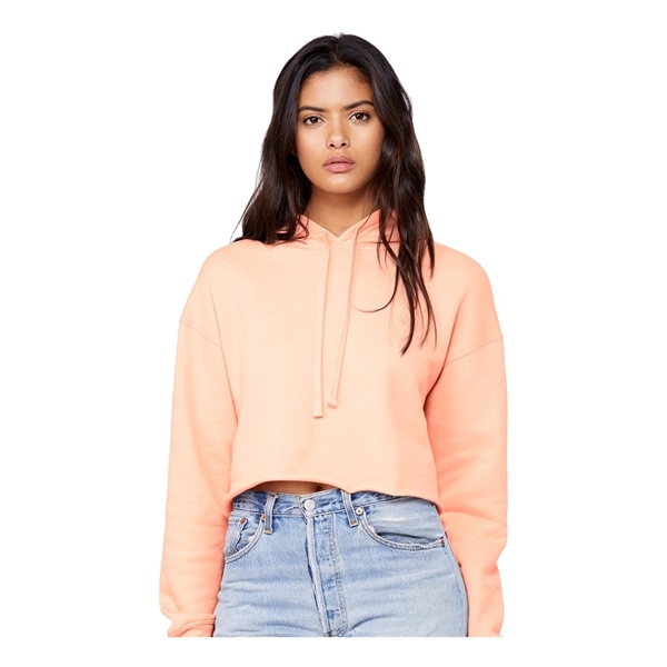 BELLA + CANVAS Women's Crop Fleece Hoodie - BELLA + CANVAS Women's Crop Fleece Hoodie - Image 2 of 33