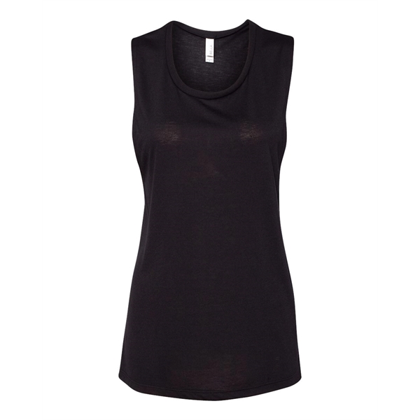 BELLA + CANVAS Women's Flowy Scoop Muscle Tank - BELLA + CANVAS Women's Flowy Scoop Muscle Tank - Image 6 of 120