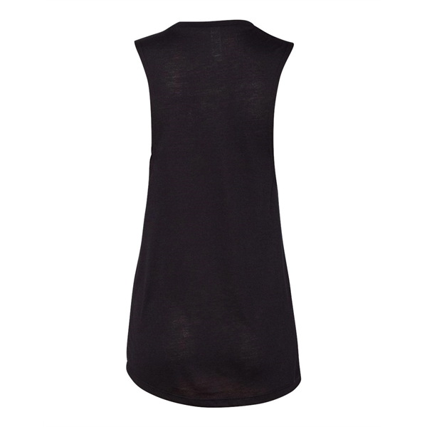 BELLA + CANVAS Women's Flowy Scoop Muscle Tank - BELLA + CANVAS Women's Flowy Scoop Muscle Tank - Image 8 of 120