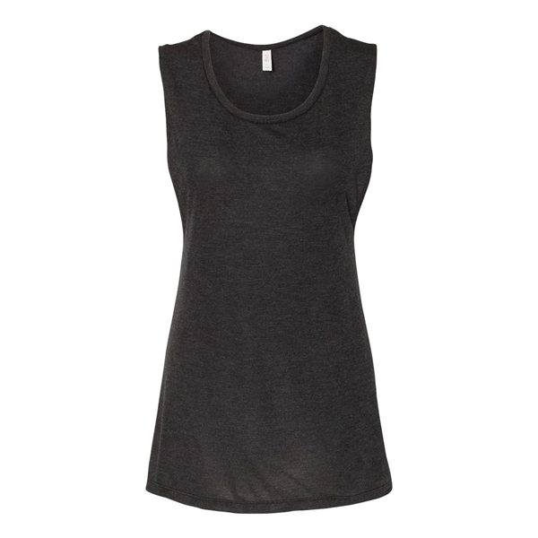 BELLA + CANVAS Women's Flowy Scoop Muscle Tank - BELLA + CANVAS Women's Flowy Scoop Muscle Tank - Image 10 of 120