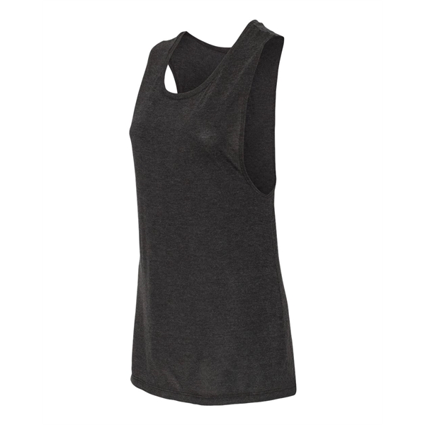 BELLA + CANVAS Women's Flowy Scoop Muscle Tank - BELLA + CANVAS Women's Flowy Scoop Muscle Tank - Image 11 of 120