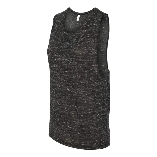 BELLA + CANVAS Women's Flowy Scoop Muscle Tank - BELLA + CANVAS Women's Flowy Scoop Muscle Tank - Image 14 of 120