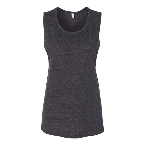 BELLA + CANVAS Women's Flowy Scoop Muscle Tank - BELLA + CANVAS Women's Flowy Scoop Muscle Tank - Image 16 of 120