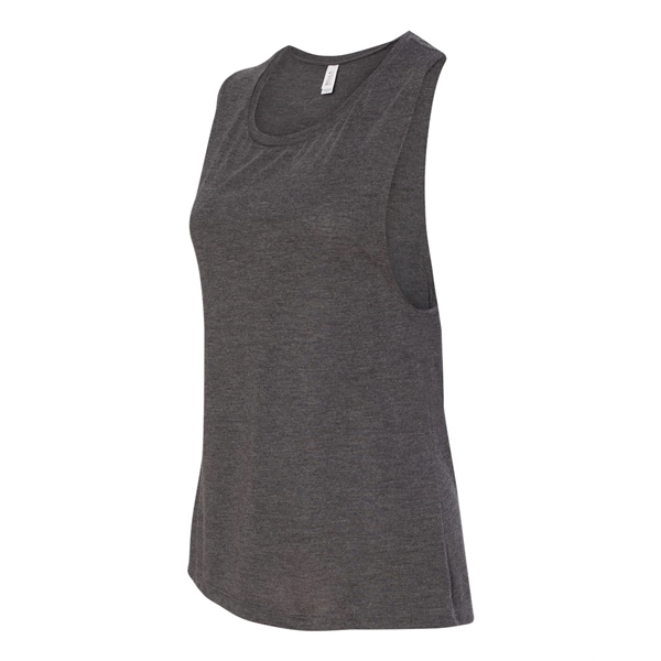 BELLA + CANVAS Women's Flowy Scoop Muscle Tank - BELLA + CANVAS Women's Flowy Scoop Muscle Tank - Image 20 of 120