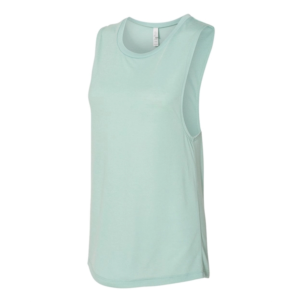 BELLA + CANVAS Women's Flowy Scoop Muscle Tank - BELLA + CANVAS Women's Flowy Scoop Muscle Tank - Image 26 of 120
