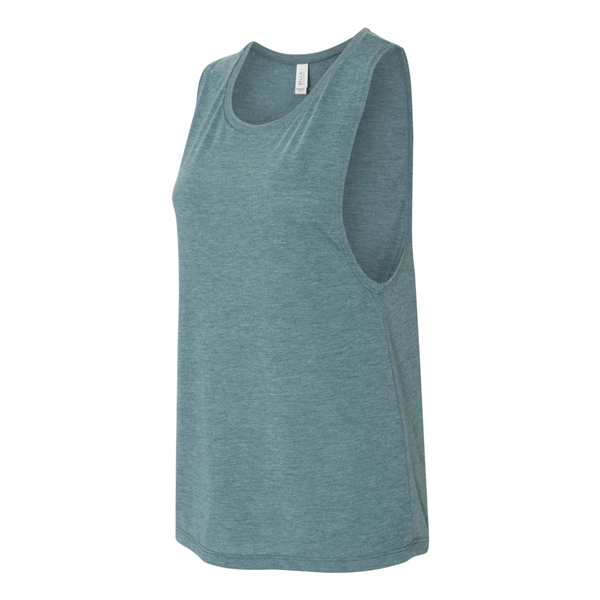 BELLA + CANVAS Women's Flowy Scoop Muscle Tank - BELLA + CANVAS Women's Flowy Scoop Muscle Tank - Image 32 of 120