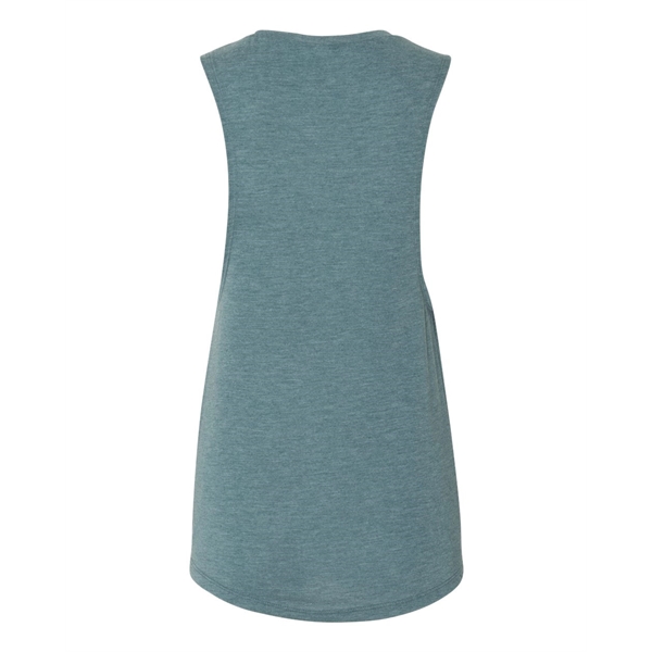 BELLA + CANVAS Women's Flowy Scoop Muscle Tank - BELLA + CANVAS Women's Flowy Scoop Muscle Tank - Image 33 of 120