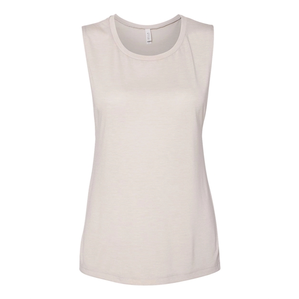 BELLA + CANVAS Women's Flowy Scoop Muscle Tank - BELLA + CANVAS Women's Flowy Scoop Muscle Tank - Image 34 of 120