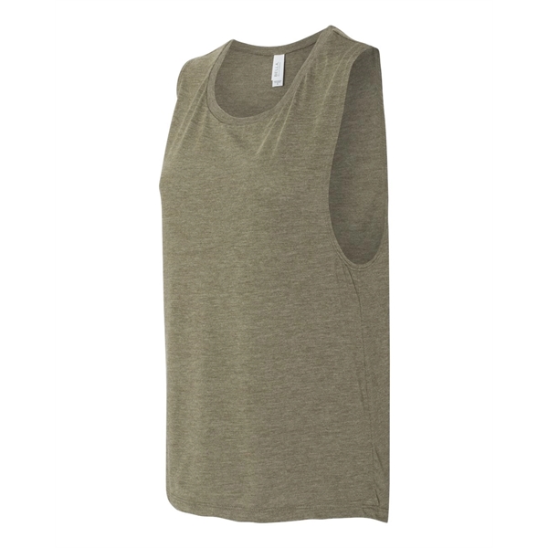 BELLA + CANVAS Women's Flowy Scoop Muscle Tank - BELLA + CANVAS Women's Flowy Scoop Muscle Tank - Image 41 of 120
