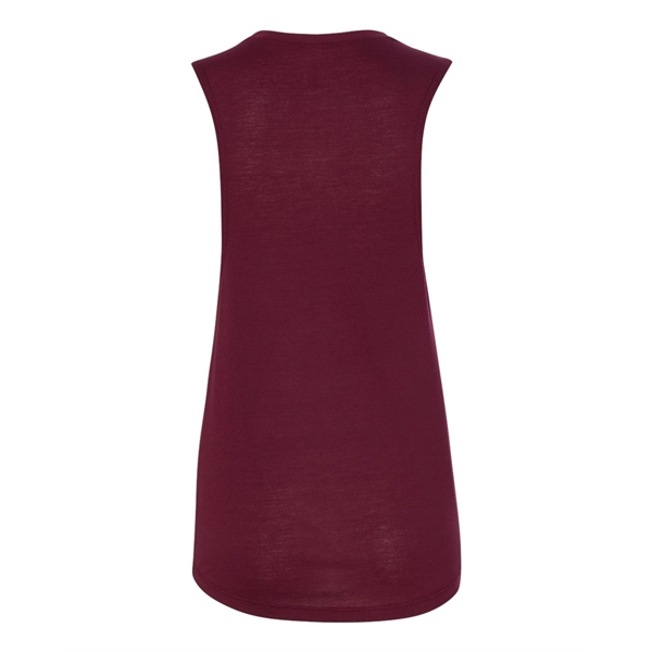 BELLA + CANVAS Women's Flowy Scoop Muscle Tank - BELLA + CANVAS Women's Flowy Scoop Muscle Tank - Image 48 of 120