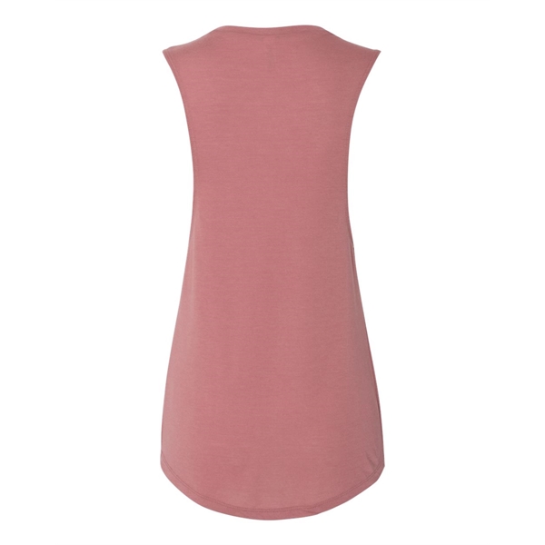 BELLA + CANVAS Women's Flowy Scoop Muscle Tank - BELLA + CANVAS Women's Flowy Scoop Muscle Tank - Image 51 of 120