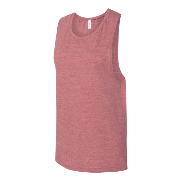BELLA + CANVAS Women's Flowy Scoop Muscle Tank - BELLA + CANVAS Women's Flowy Scoop Muscle Tank - Image 56 of 120