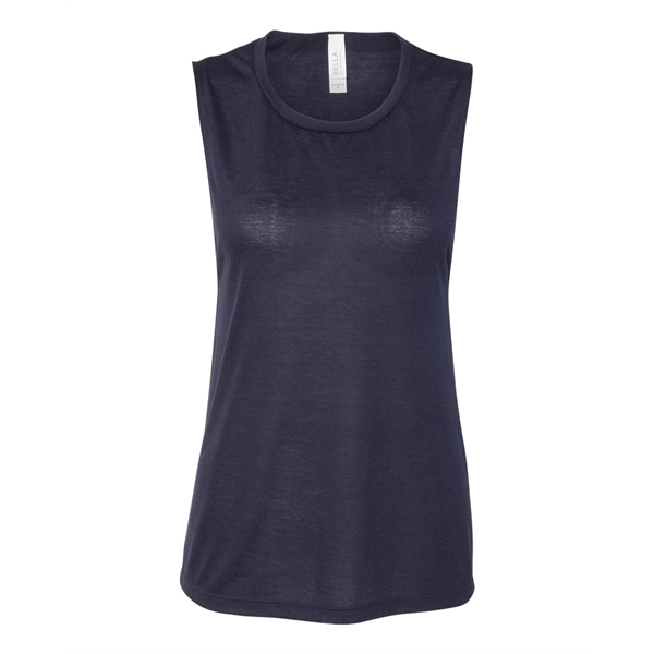BELLA + CANVAS Women's Flowy Scoop Muscle Tank - BELLA + CANVAS Women's Flowy Scoop Muscle Tank - Image 58 of 120