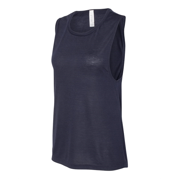 BELLA + CANVAS Women's Flowy Scoop Muscle Tank - BELLA + CANVAS Women's Flowy Scoop Muscle Tank - Image 59 of 120
