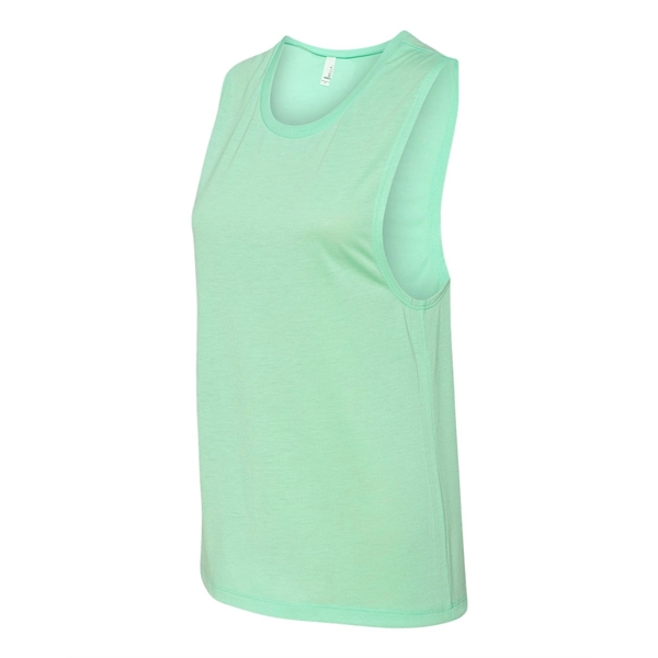 BELLA + CANVAS Women's Flowy Scoop Muscle Tank - BELLA + CANVAS Women's Flowy Scoop Muscle Tank - Image 64 of 120