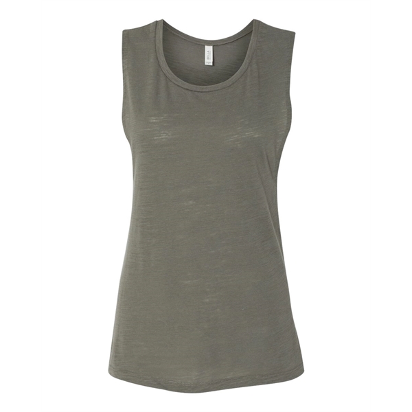 BELLA + CANVAS Women's Flowy Scoop Muscle Tank - BELLA + CANVAS Women's Flowy Scoop Muscle Tank - Image 69 of 120