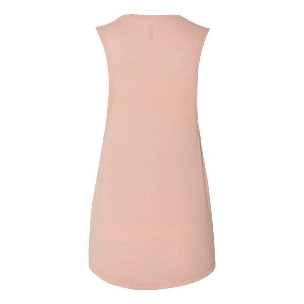BELLA + CANVAS Women's Flowy Scoop Muscle Tank - BELLA + CANVAS Women's Flowy Scoop Muscle Tank - Image 74 of 120