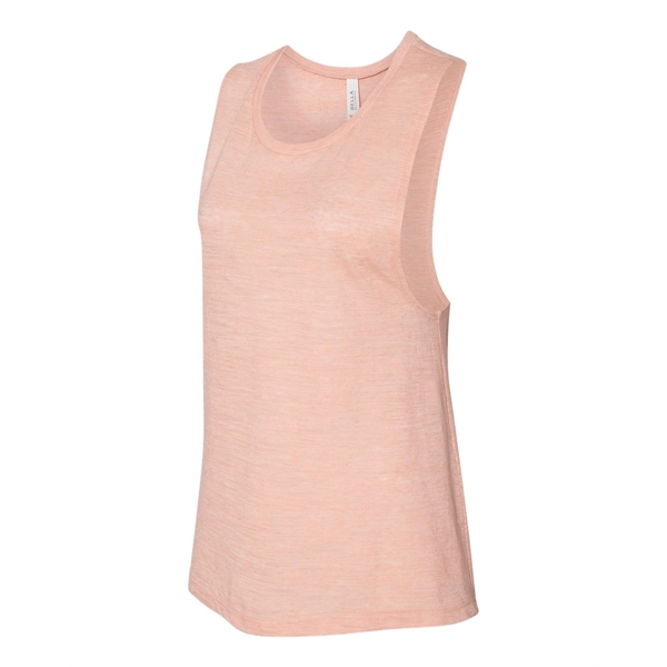 BELLA + CANVAS Women's Flowy Scoop Muscle Tank - BELLA + CANVAS Women's Flowy Scoop Muscle Tank - Image 76 of 120