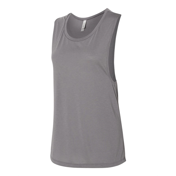 BELLA + CANVAS Women's Flowy Scoop Muscle Tank - BELLA + CANVAS Women's Flowy Scoop Muscle Tank - Image 87 of 120