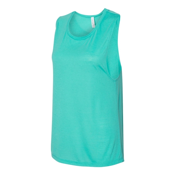 BELLA + CANVAS Women's Flowy Scoop Muscle Tank - BELLA + CANVAS Women's Flowy Scoop Muscle Tank - Image 93 of 120