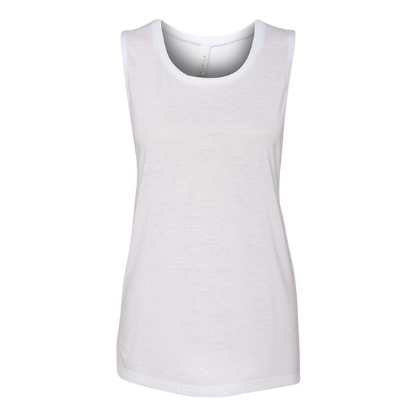 BELLA + CANVAS Women's Flowy Scoop Muscle Tank - BELLA + CANVAS Women's Flowy Scoop Muscle Tank - Image 101 of 120