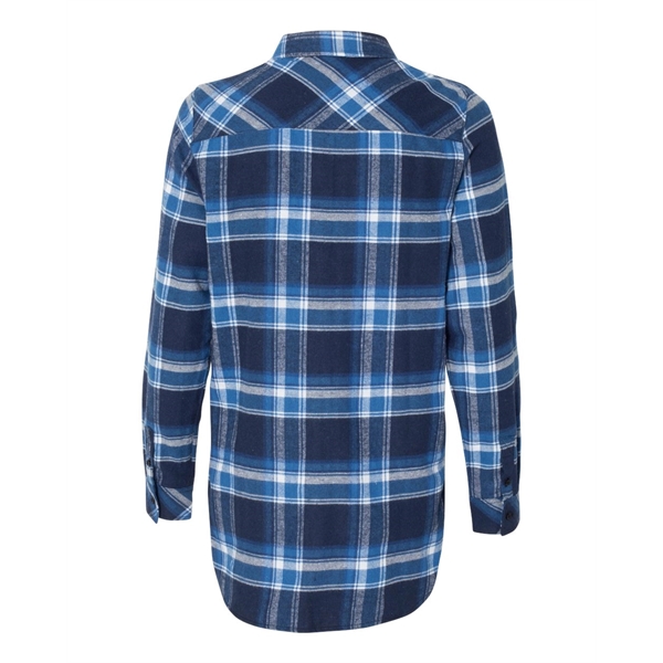 Burnside Women's Yarn-Dyed Long Sleeve Flannel Shirt - Burnside Women's Yarn-Dyed Long Sleeve Flannel Shirt - Image 6 of 27