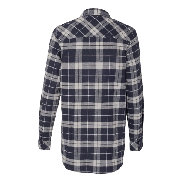 Burnside Women's Yarn-Dyed Long Sleeve Flannel Shirt - Burnside Women's Yarn-Dyed Long Sleeve Flannel Shirt - Image 15 of 27