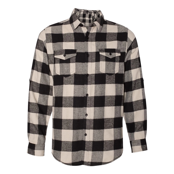 Burnside Yarn-Dyed Flannel Shirt - Burnside Yarn-Dyed Flannel Shirt - Image 9 of 61