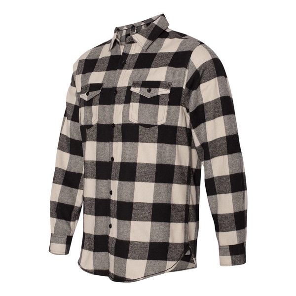 Burnside Yarn-Dyed Flannel Shirt - Burnside Yarn-Dyed Flannel Shirt - Image 10 of 61