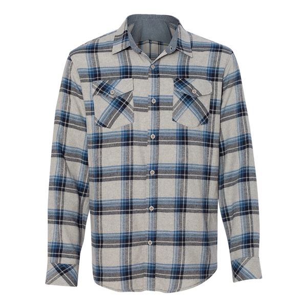 Burnside Yarn-Dyed Flannel Shirt - Burnside Yarn-Dyed Flannel Shirt - Image 12 of 61