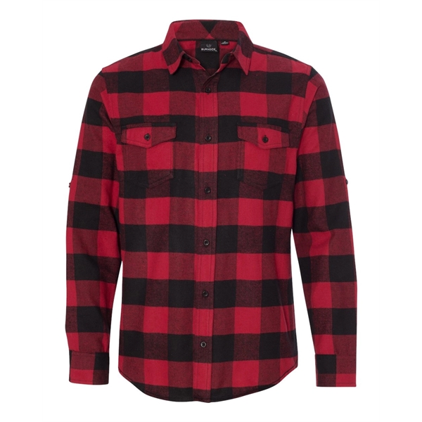 Burnside Yarn-Dyed Flannel Shirt - Burnside Yarn-Dyed Flannel Shirt - Image 22 of 61