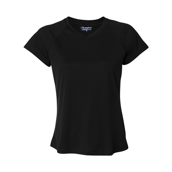 Champion Double Dry Women's V-Neck Performance T-Shirt - Champion Double Dry Women's V-Neck Performance T-Shirt - Image 2 of 40