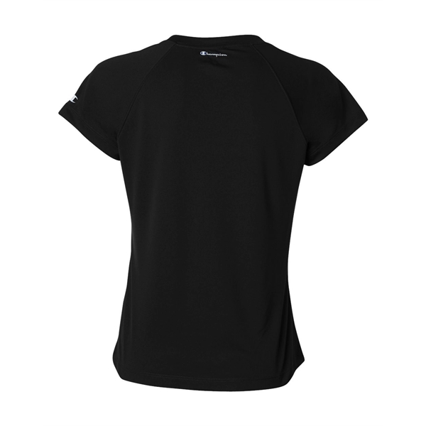 Champion Double Dry Women's V-Neck Performance T-Shirt - Champion Double Dry Women's V-Neck Performance T-Shirt - Image 4 of 40