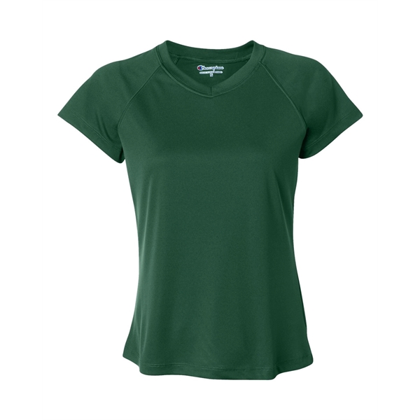 Champion Double Dry Women's V-Neck Performance T-Shirt - Champion Double Dry Women's V-Neck Performance T-Shirt - Image 5 of 40