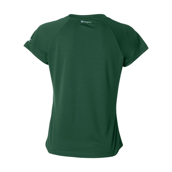 Champion Double Dry Women's V-Neck Performance T-Shirt - Champion Double Dry Women's V-Neck Performance T-Shirt - Image 7 of 40