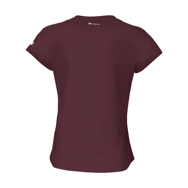 Champion Double Dry Women's V-Neck Performance T-Shirt - Champion Double Dry Women's V-Neck Performance T-Shirt - Image 10 of 40