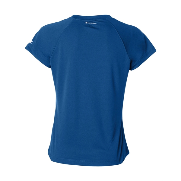 Champion Double Dry Women's V-Neck Performance T-Shirt - Champion Double Dry Women's V-Neck Performance T-Shirt - Image 16 of 40