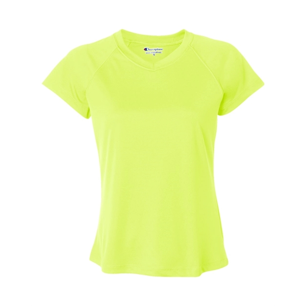 Champion Double Dry Women's V-Neck Performance T-Shirt - Champion Double Dry Women's V-Neck Performance T-Shirt - Image 17 of 40