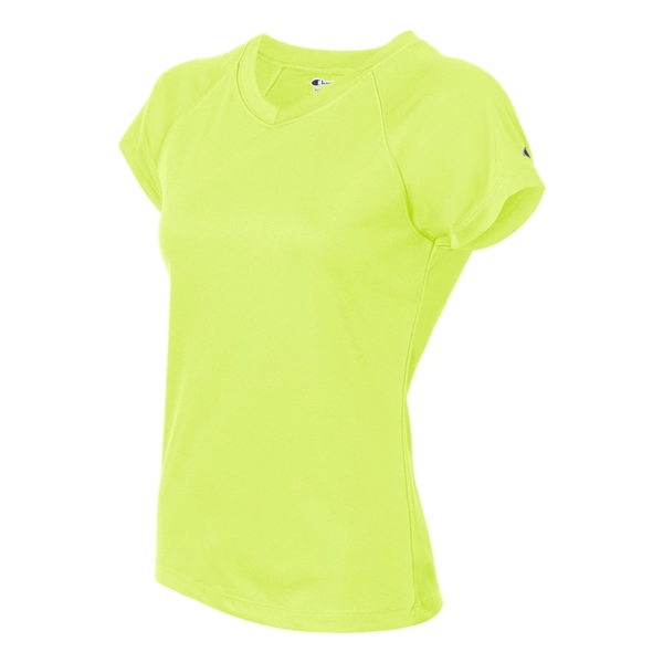 Champion Double Dry Women's V-Neck Performance T-Shirt - Champion Double Dry Women's V-Neck Performance T-Shirt - Image 18 of 40